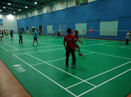塑膠羽毛球場 塑膠羽毛球場